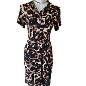 EN FOCUS STUDIO-Animal Print dress size 8